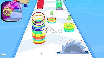 Level Up Slinky ​- All Levels Gameplay Android,ios (Part 2)