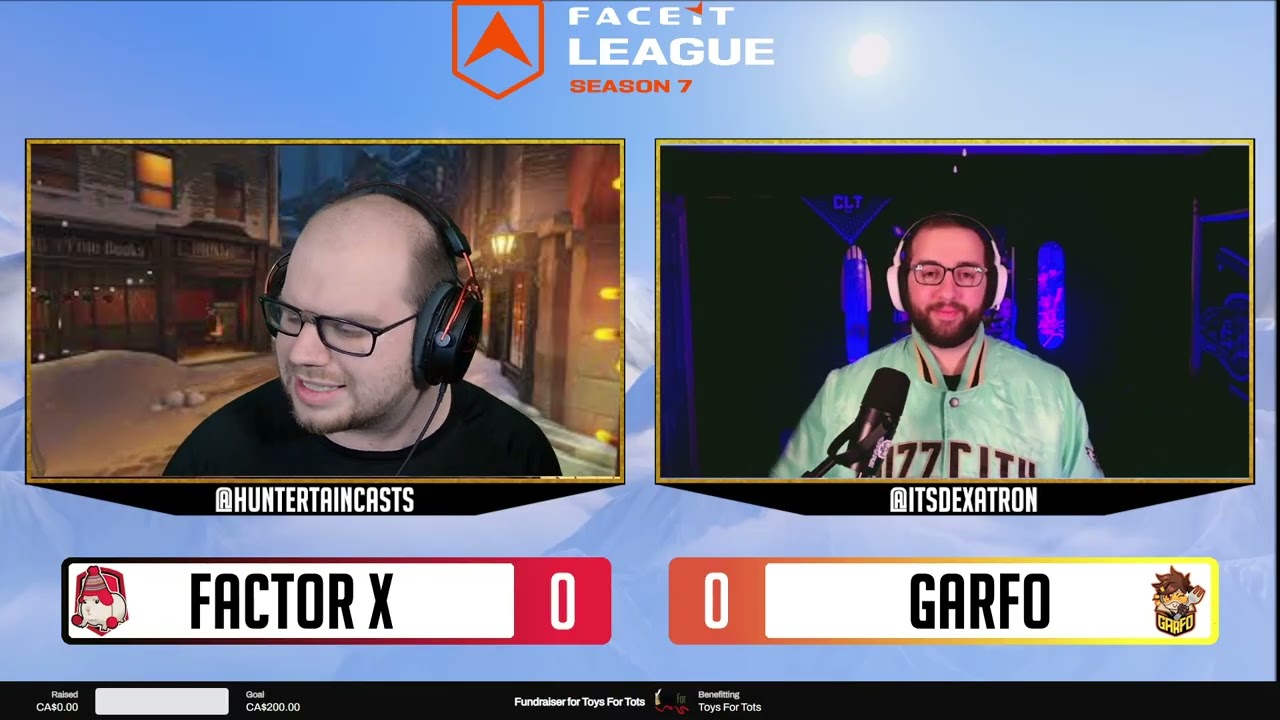 Factor X vs Garfo || Faceit League South America