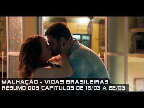 Malhação Vidas Brasileiras - Resumo dos Capítulos de 18 a 22 de março de 2019