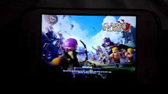 Playing Clash Of Clans in galaxy y (gt-s6310)
