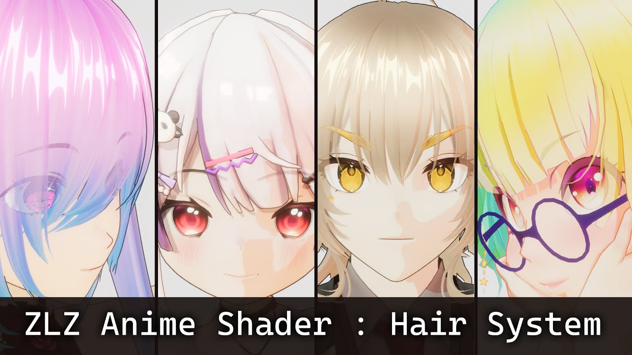 ZLZ Anime Shader – Hair System Setup & Overview