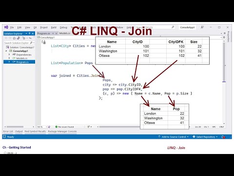 (C# Language) LINQ - Join | C# Getting Started