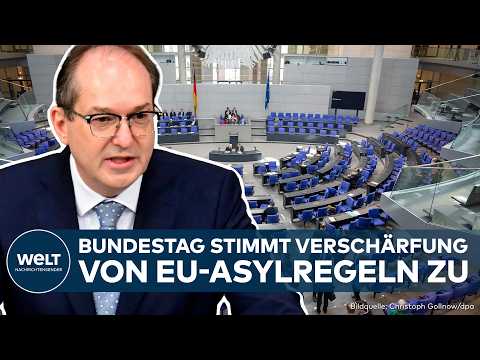 MIGRATION: Bundestag beschließt Asyl-Verschärfung! Dobrindt will Grenzkontrollen fortsetzen