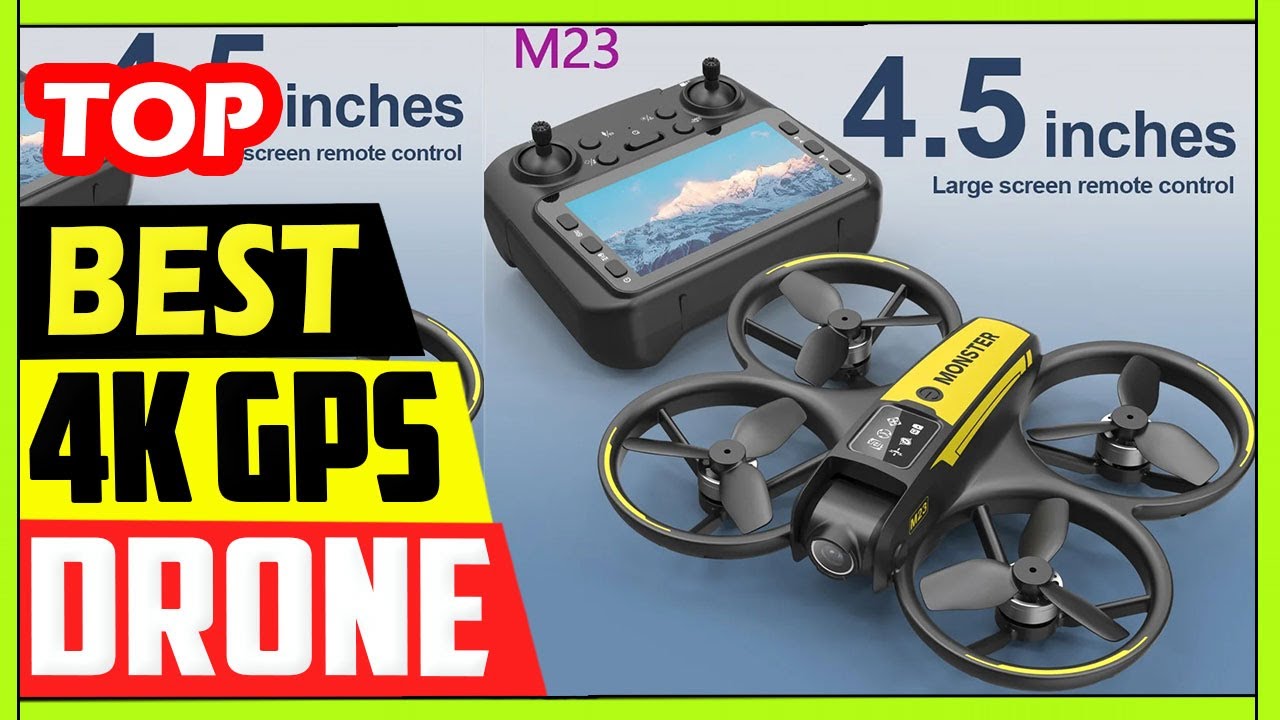 Best Professional M23 4K Drone Review - YouTube