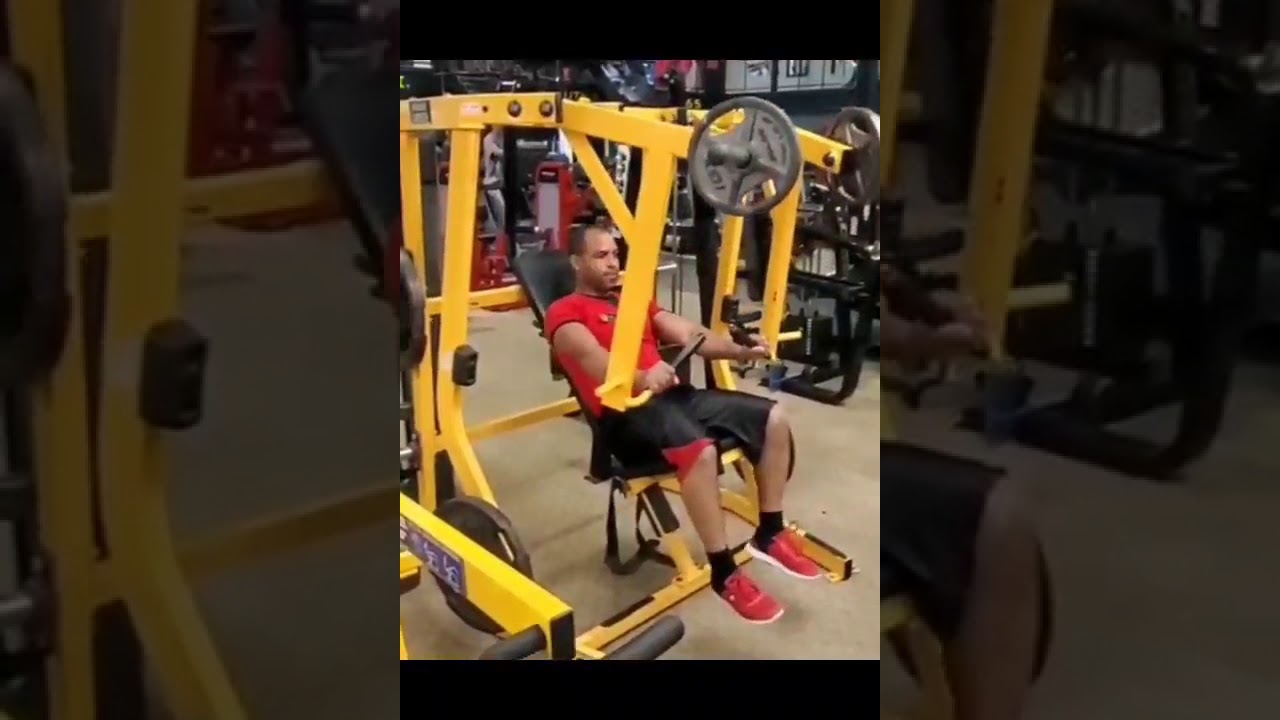 Hammer strength decline press YouTube