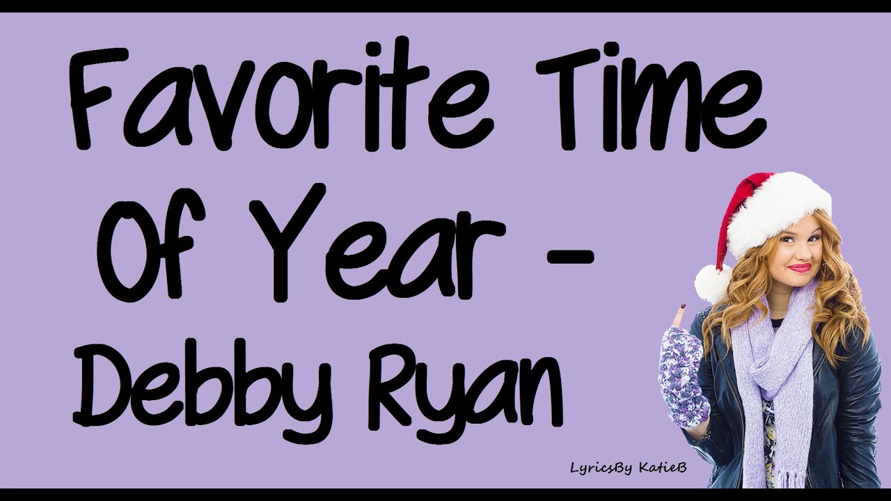 Time of my all time favorites. Favorite time. time of the year.
