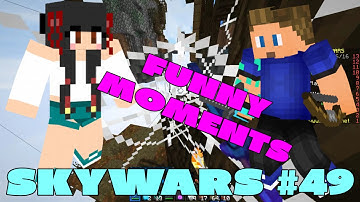 Minecraft SKYWARS #49 | FUNNY FLY HACKER GETS KICKED! w/ ValkyrieMC
