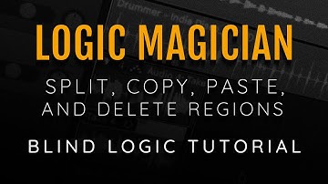 4 Recording Audio Selecting, Splitting Copying Pasting And Deleting Regions With LM For Blind Users