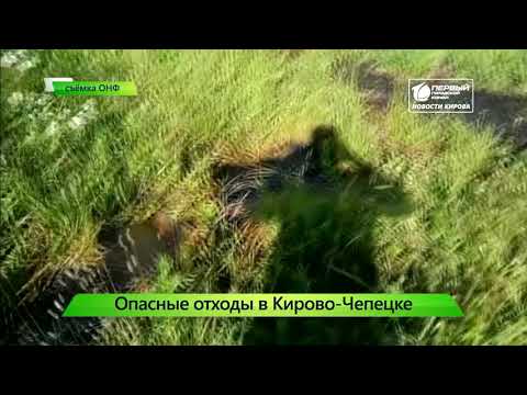 В Кирово Чепецке нашли свалку с опасными отходами Новости Кирова 18 07 2019