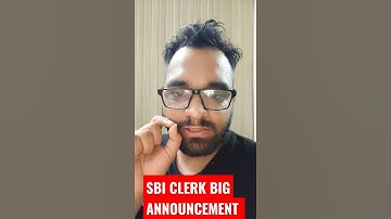 SBI Clerk 2021 | Big Announcement #Adda247