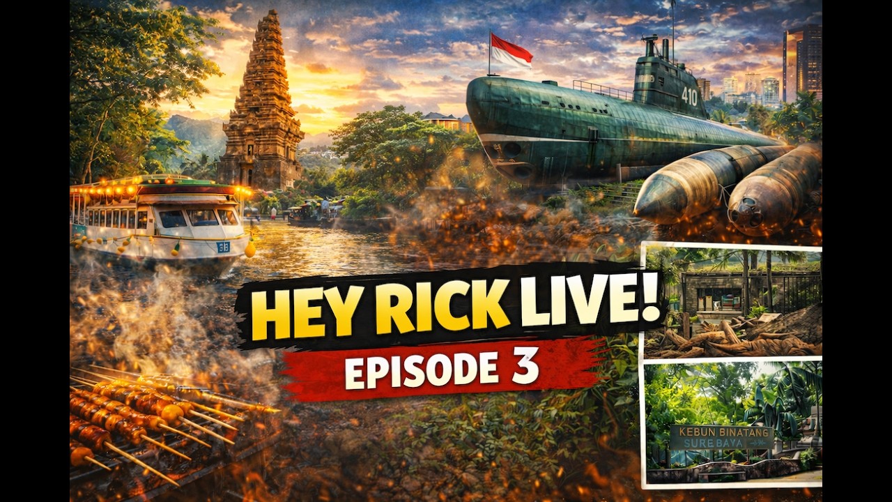 Hey Rick Live - Episode 3 - Surabaya Java