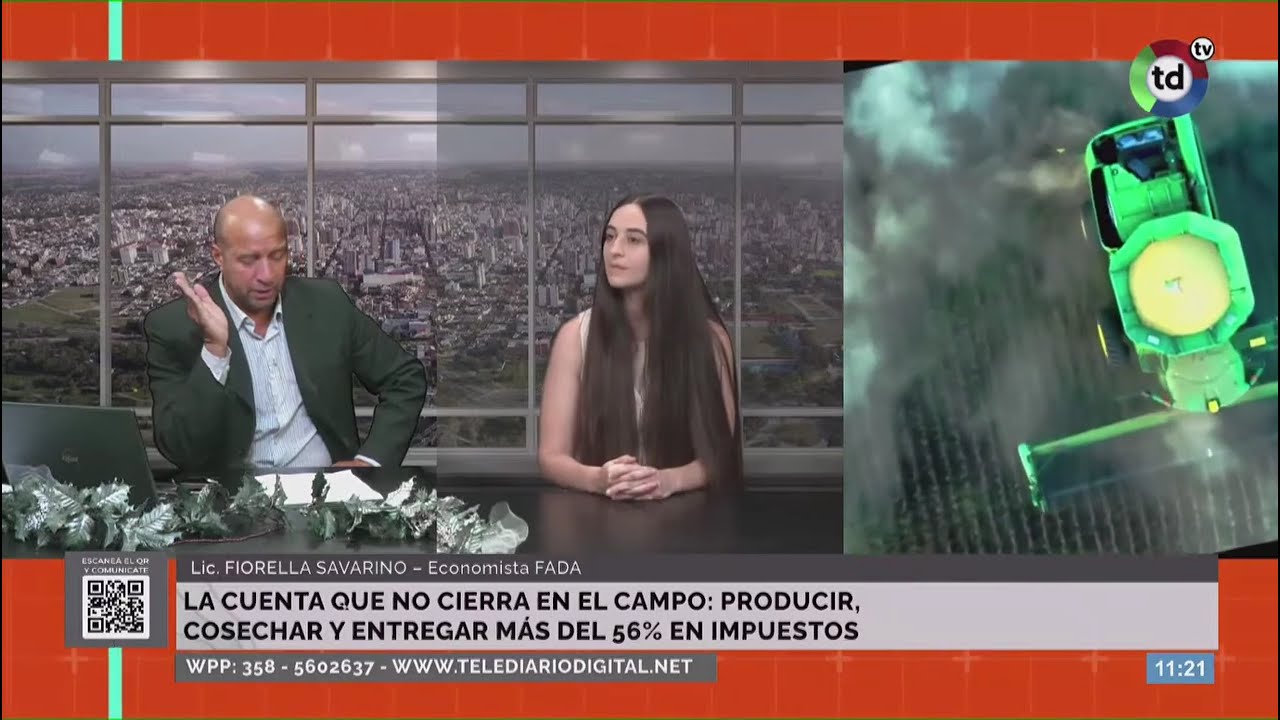 Producir, cosechar y pagar impuestos - FADA en Telediario Digital