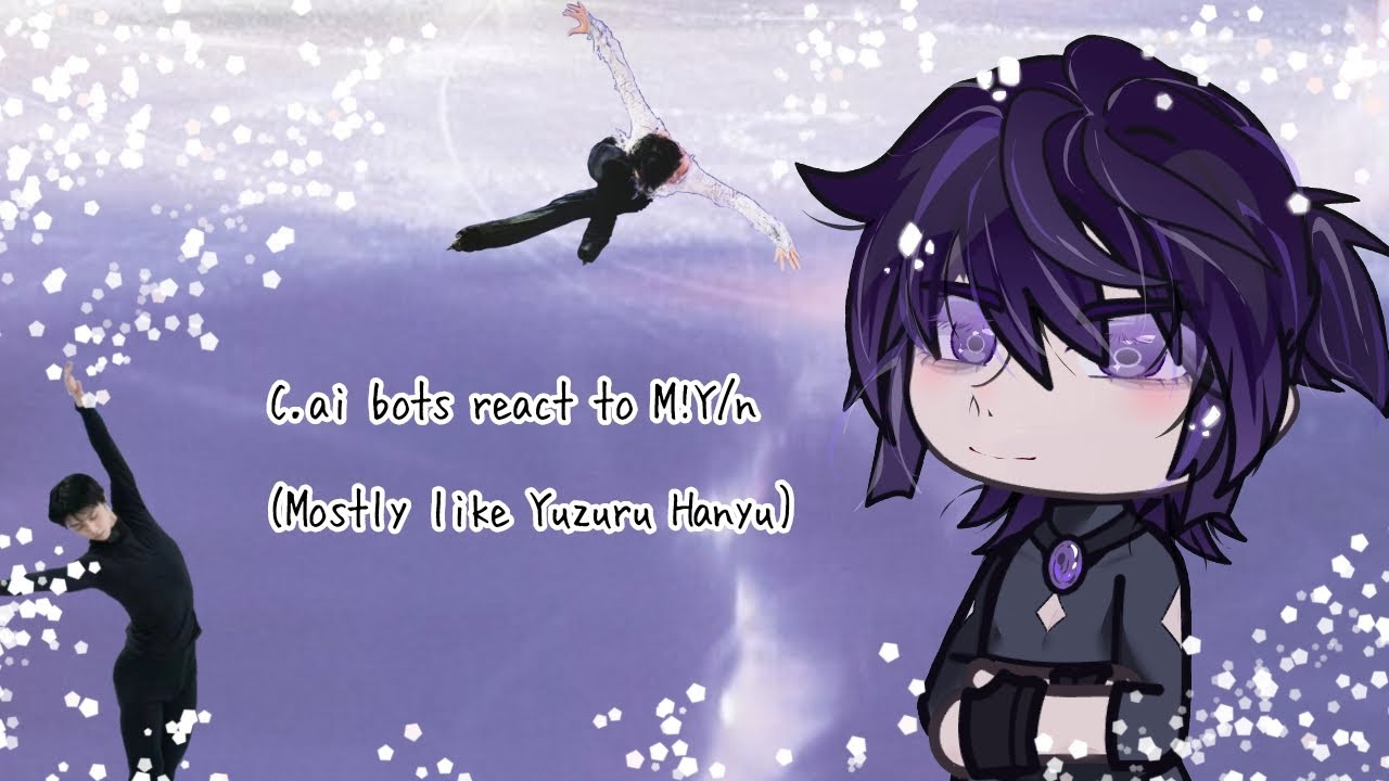 C.ai bots react to M!Y/n | Part 1/? | Ice skating AU (FULL VIDEO)