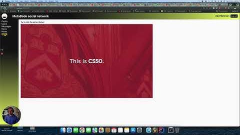 CS50 final project  - MegaBook social network
