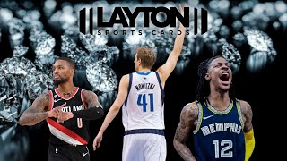 INSANE DIRK! 202122 Panini Flawless Basketball Hobby 1 Box Break #38   LEFT SIDE SERIAL #S