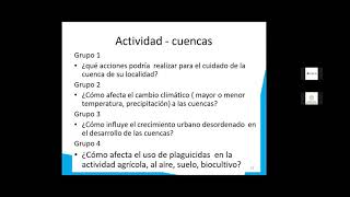 CURSO TECSUP MONITOREO DE CALIDAD DE AGUAS - PRIMERA SESIÓN (II PARTE) - CMAP