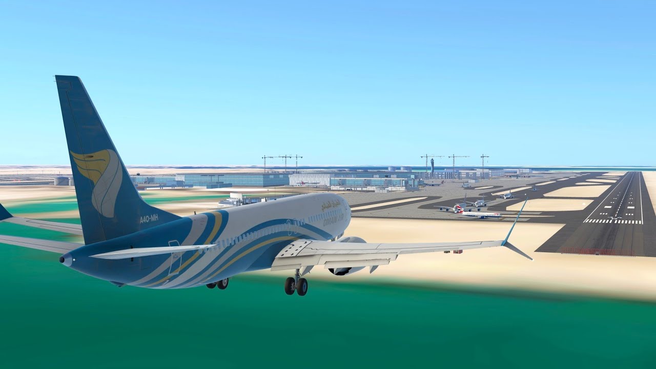 Busy Arrival into Doha International Airport | Oman Air B737 MAX | Infinite Flight Multiplayer