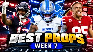 NFL Week 7 Player Prop Bets! | Top Picks, Predictions & Odds