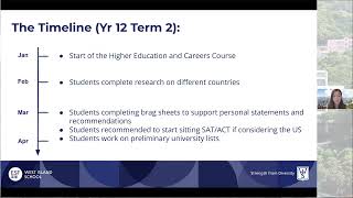 Higher Education and Careers at WIS Support, Processes, and Timelines 15th September 2026 Guide