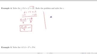 MTH 111 - Lecture 2 - Formulas
