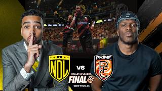 KSI faces Niko in the BALLER LEAGUE FINAL | NDL FC v Prime FC highlights