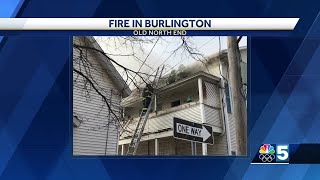 Residents of 6 different apartment units displaced after building fire in Burlington