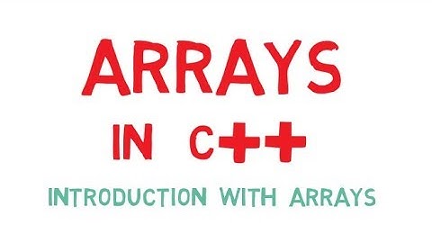 Arrays in C++ Urdu/Hindi