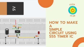 How to use a 555 timer IC in astable mode(Pulse generator).
