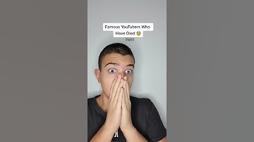 Thumbnail of Famous YouTubers Who Died 😱 #Shorts