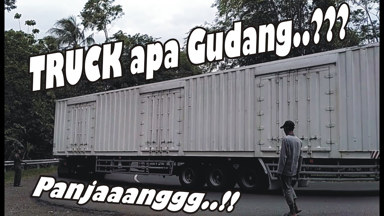 Ini TRUK  Apa GUDANG  BESAR dan PANJANG Banget HINO 