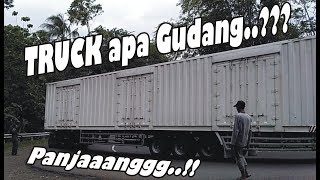 Ini TRUK Apa GUDANG?? BESAR dan PANJANG Banget | HINO TRUCK Trailer \u0026 Box Compilation
