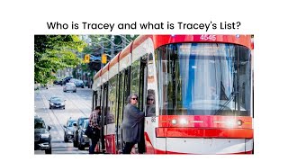 Who is Tracey and What is Tracey's List