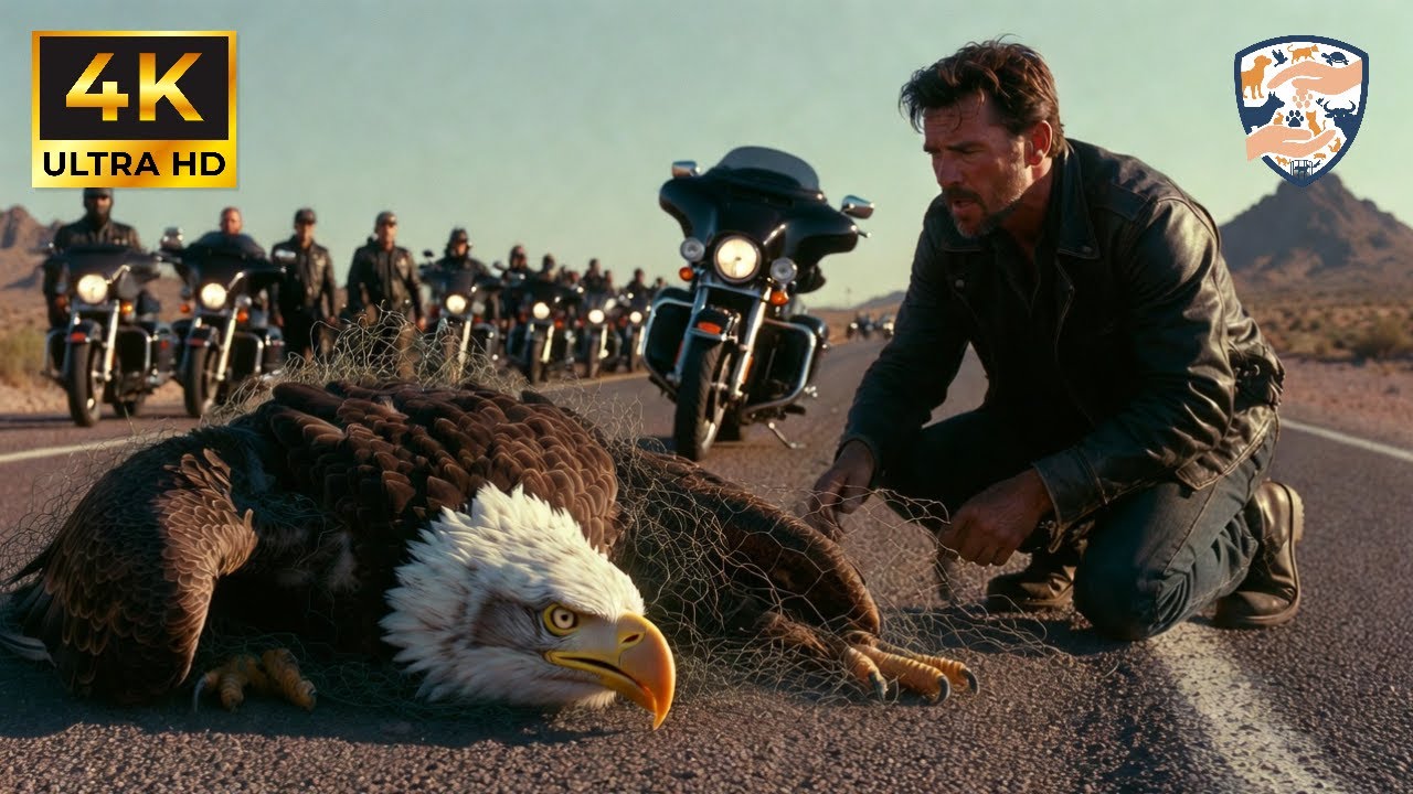 Animal Rescue : Bikers' Eagle Rescue Mission