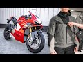 Ducati Panigale V4R | Suzuki V-Strom 800 DE | Rev&#39;It Stratum GTX | Verhuur | Aflevering #3