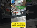 Automatic Pouch Labeling Machine with Auto-Feeding | High Precision Label Applicator