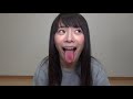 【無修正】舌磨き2