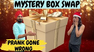 Christmas Special🎅 Mystery Box🎁 Swap | 👅Prank👅 Gone Wrong😬 | Anjali And Hunny