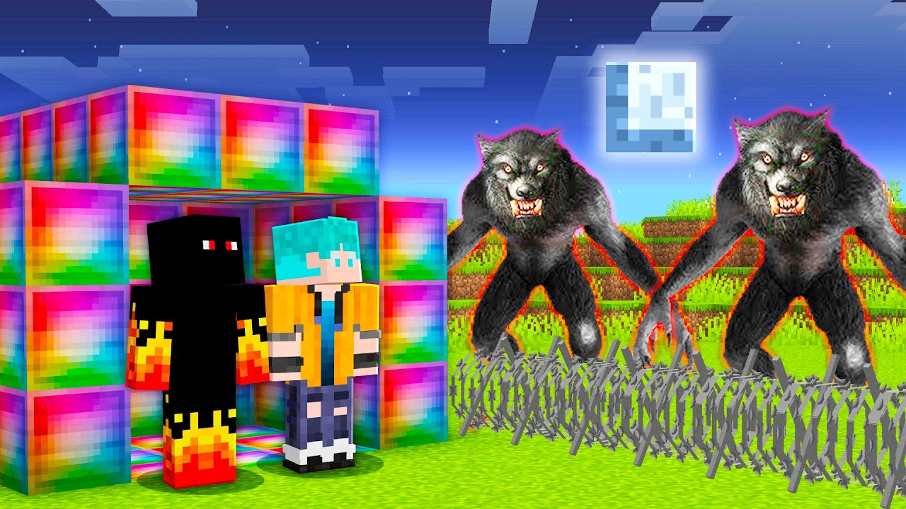 оборотень ПРОТИВ САМОЙ ЗАЩИЩЁННОЙ БАЗЫ в Майнкрафт!