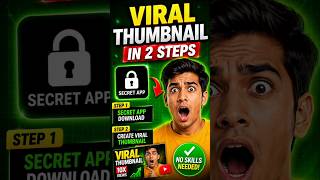 How to Make Viral Thumbnails in 2026 🔥 #shorts #thumbnail