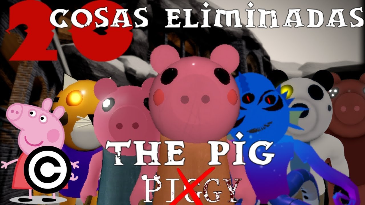 20 Cosas Eliminadas y Descartadas de Piggy Roblox | ElRoche - YouTube