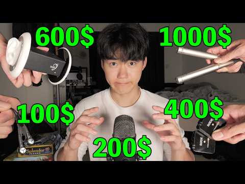 【ASMR】良い音！！眠れるマイク全種類聴き比べ！！Part.3【SUB】Great Sound!! A Comparison of All Types of “Sleeping” Mic