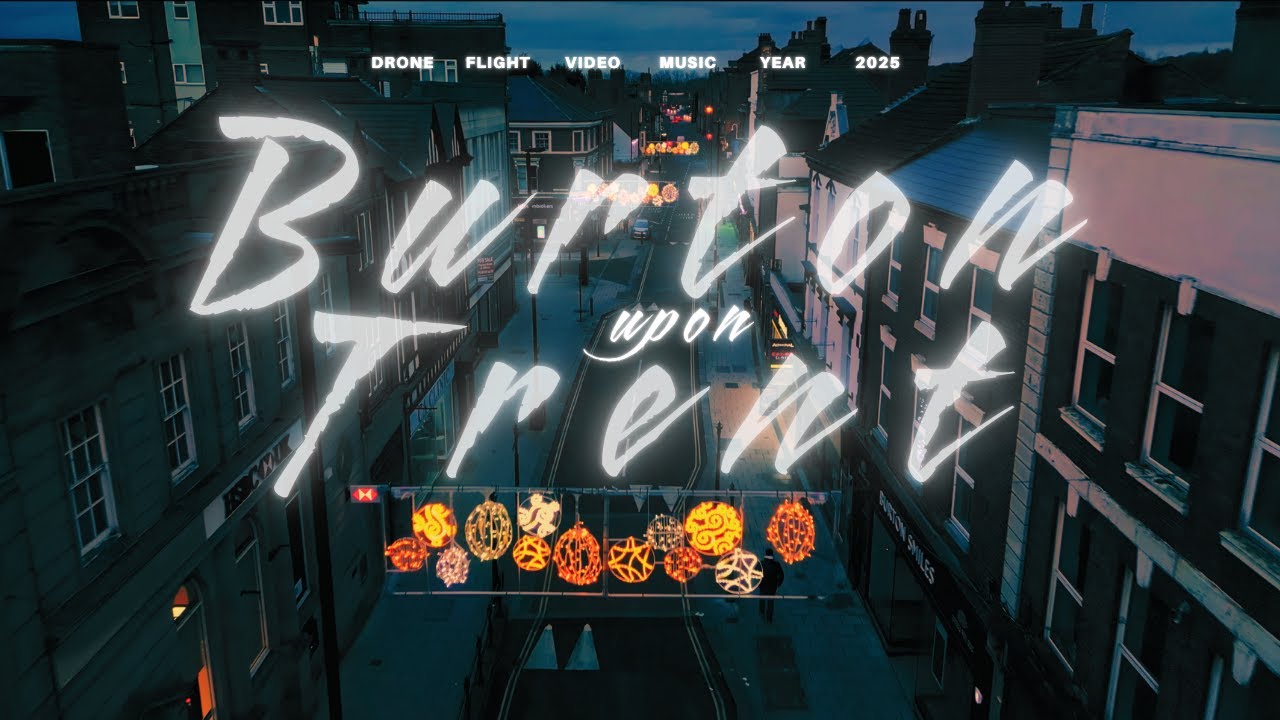 Burton upon Trent - Night Fly (before Christmas 2025) 