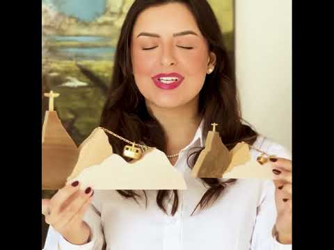 Escultura de Madeira Paisagem Gold Rio Patricia Maranhão | Wooden Sculpture Landscape Rio Gold Patricia Maranhão