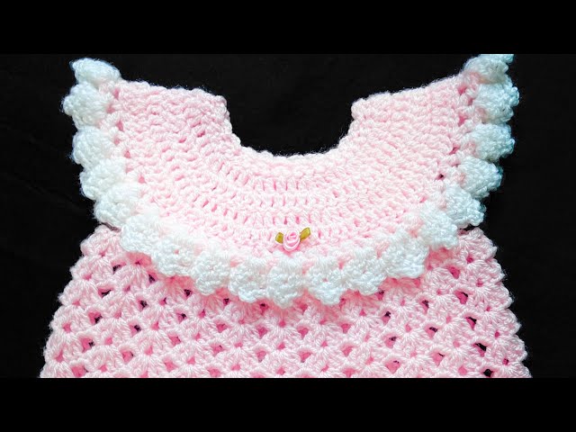 Crochet Dress PATTERN Crochet Tiered Dress baby, Toddler, Child Sizes  english Only 