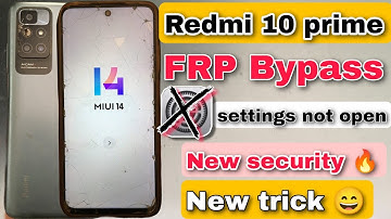 Redmi 10 Prime 2022 FRP Lock Bypass | MIUI 14 | Google Account Bypass || Without Pc | New Trick 2025