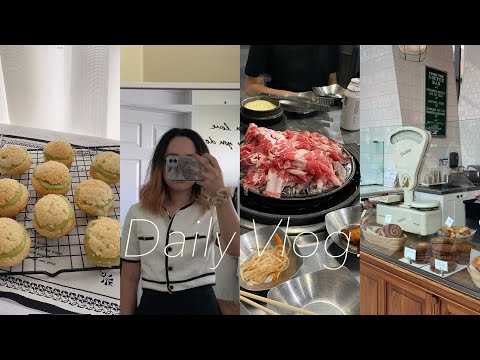 ✦ DAILY VLOG: Brunch ở Tatte/ Aesop/ Tự làm bánh su kem/ Đồ nướng Hàn Quốc🥩/ Chloe Pham