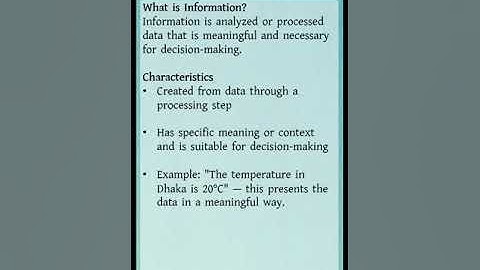 Data to Information: Turning Raw Data into Meaningful Insights