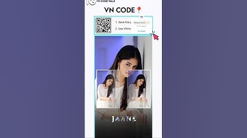 Qr Code Video Editing In Vn App | Vn Qr Code Reels Video Editing | Vn App #edit #trendingreels