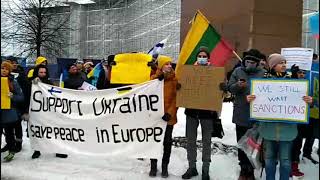 Митинг в поддержку Украины.