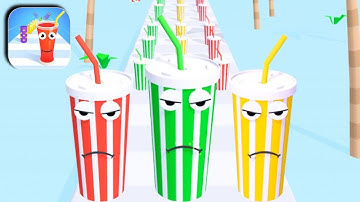 Juice Run Walkthrough Gameplay All Levels iOS,Android Update Max Level Video Game